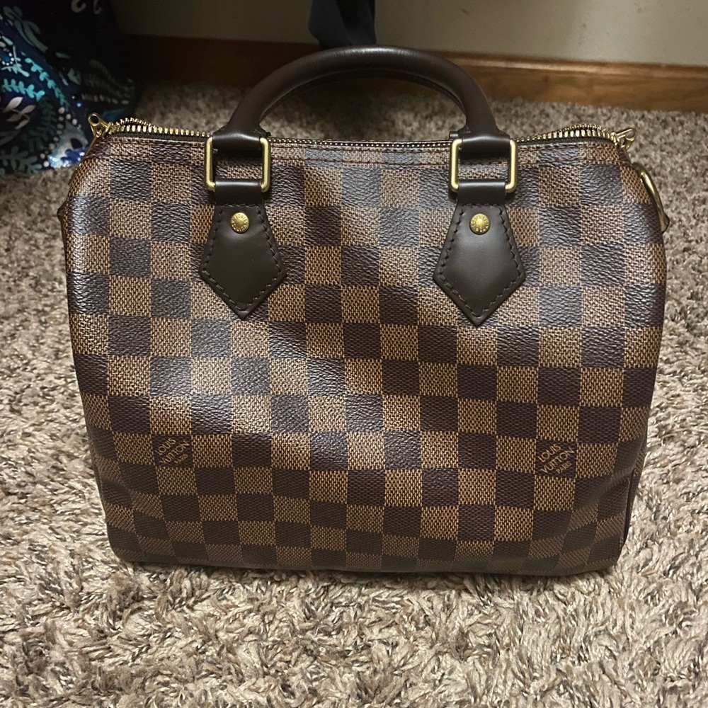 Louis Vuitton speedy bandouliere 25 damier ebene